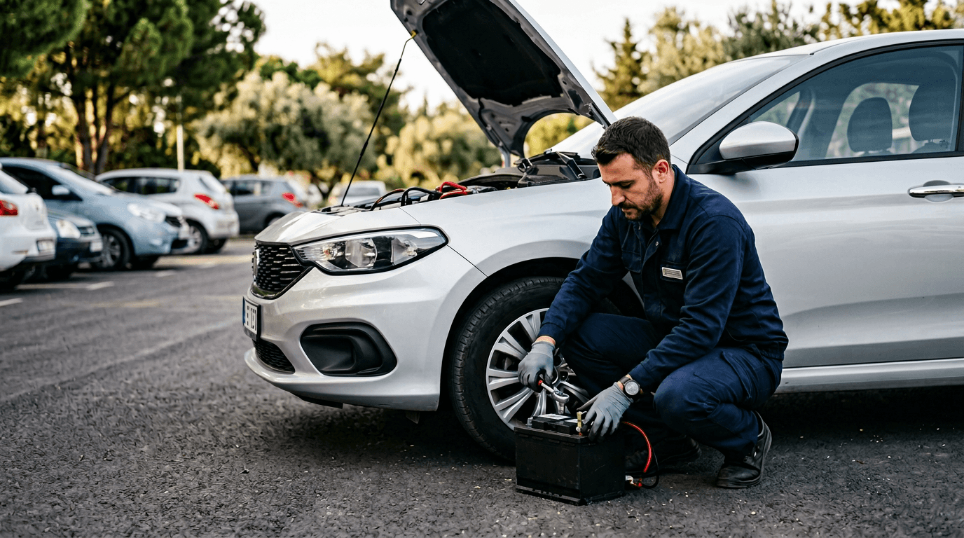 Bosch Akü Antalya — araç başında yerinde akü değişimi ve montaj
